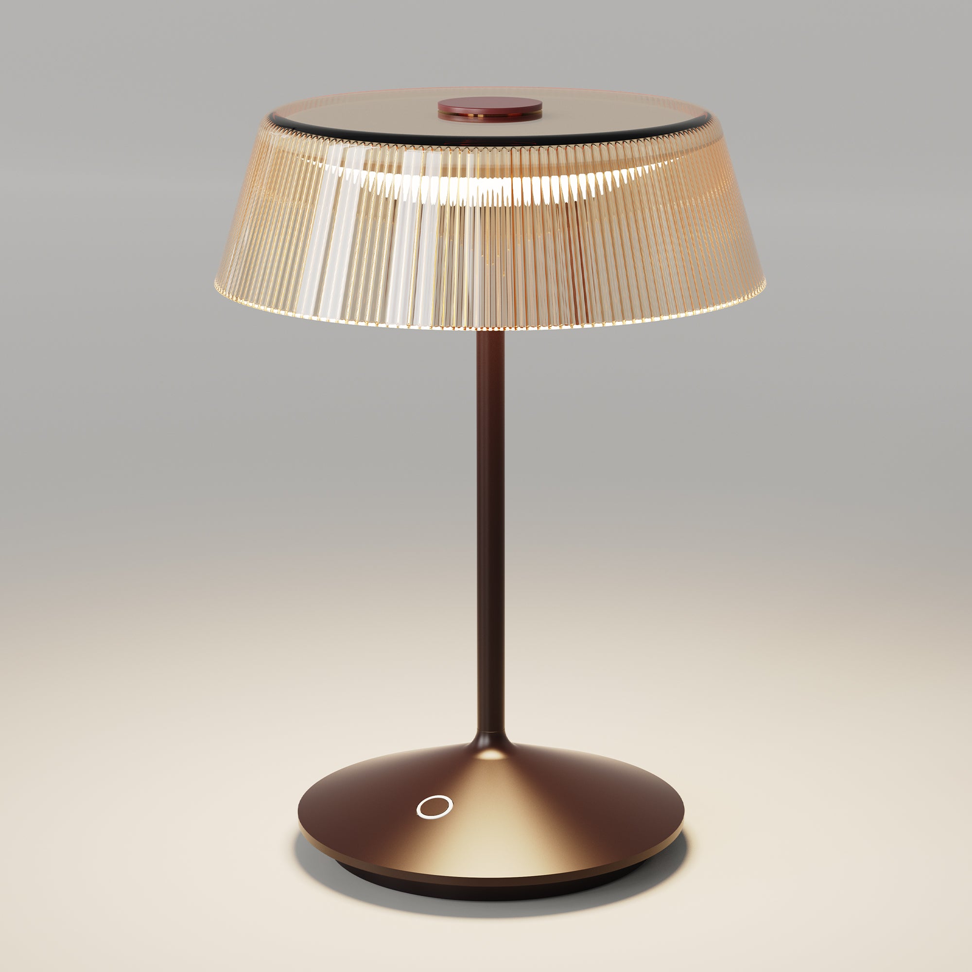 Red Deco Vitrum Corten lampe sans fil bronze blanc chaud