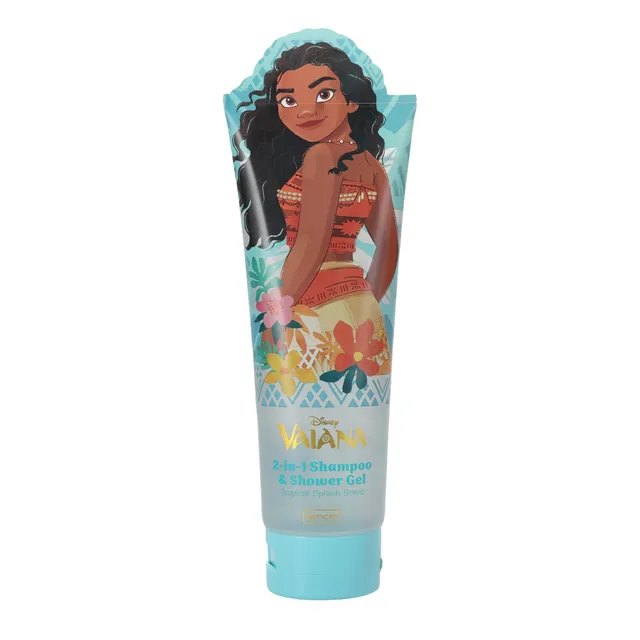 Disney Vaiana tube 2-en-1 shampooing gel douche bleu enfant