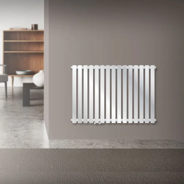 ECD Germany LuxeBath radiateur horizontal chrome 870x600 mm