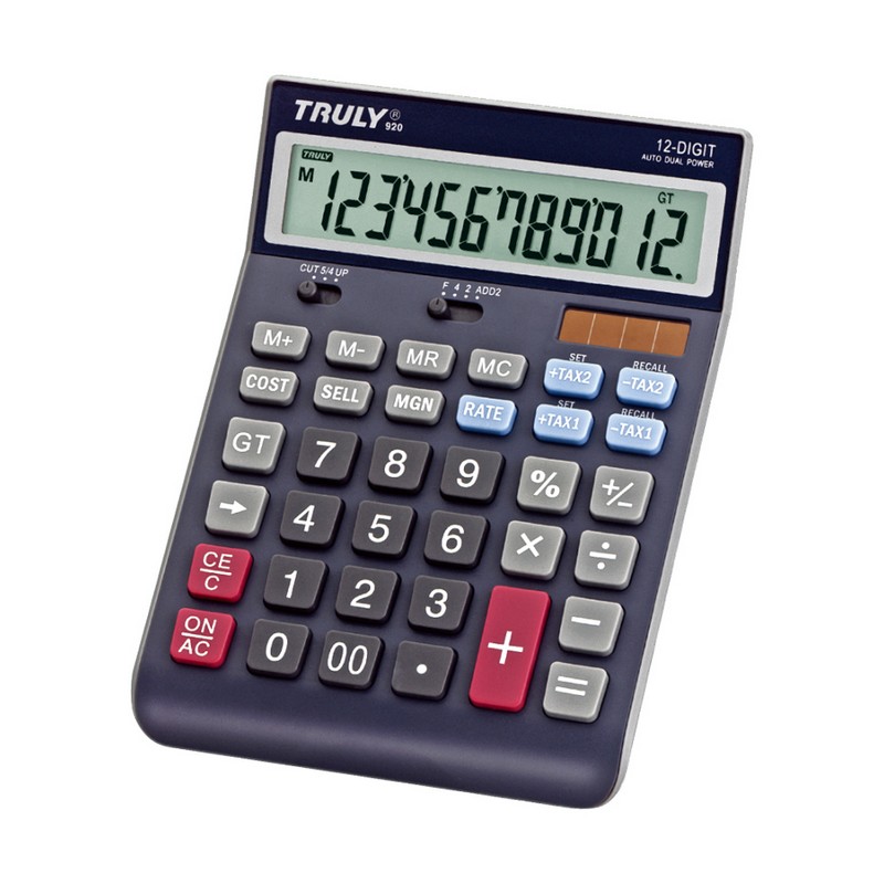 Safe Tool 12 chiffres calculatrice taxes vente marge