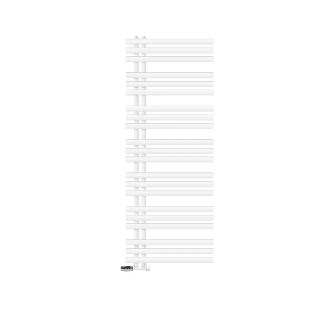 ECD Germany 600x1600 radiateur sèche-serviettes blanc raccord central