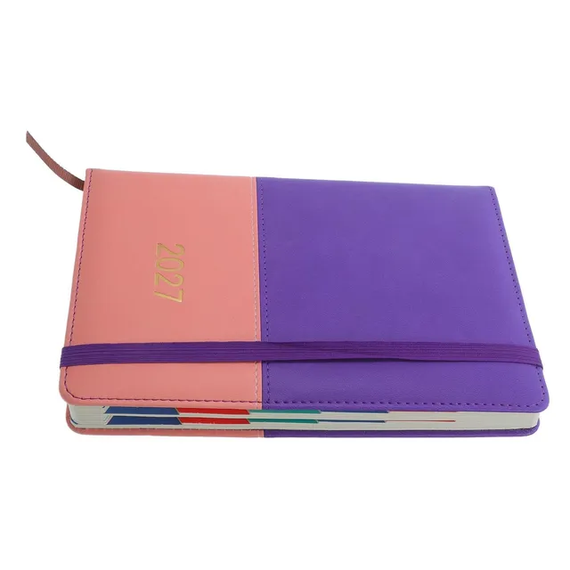 Milisten Art & Crafts agenda 2027 A5 bicolore rose