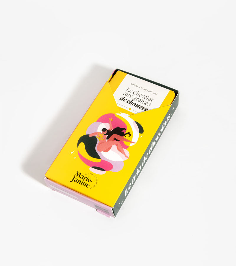 L'avant gardiste chocolats stupéfiants graines de chanvre coffret