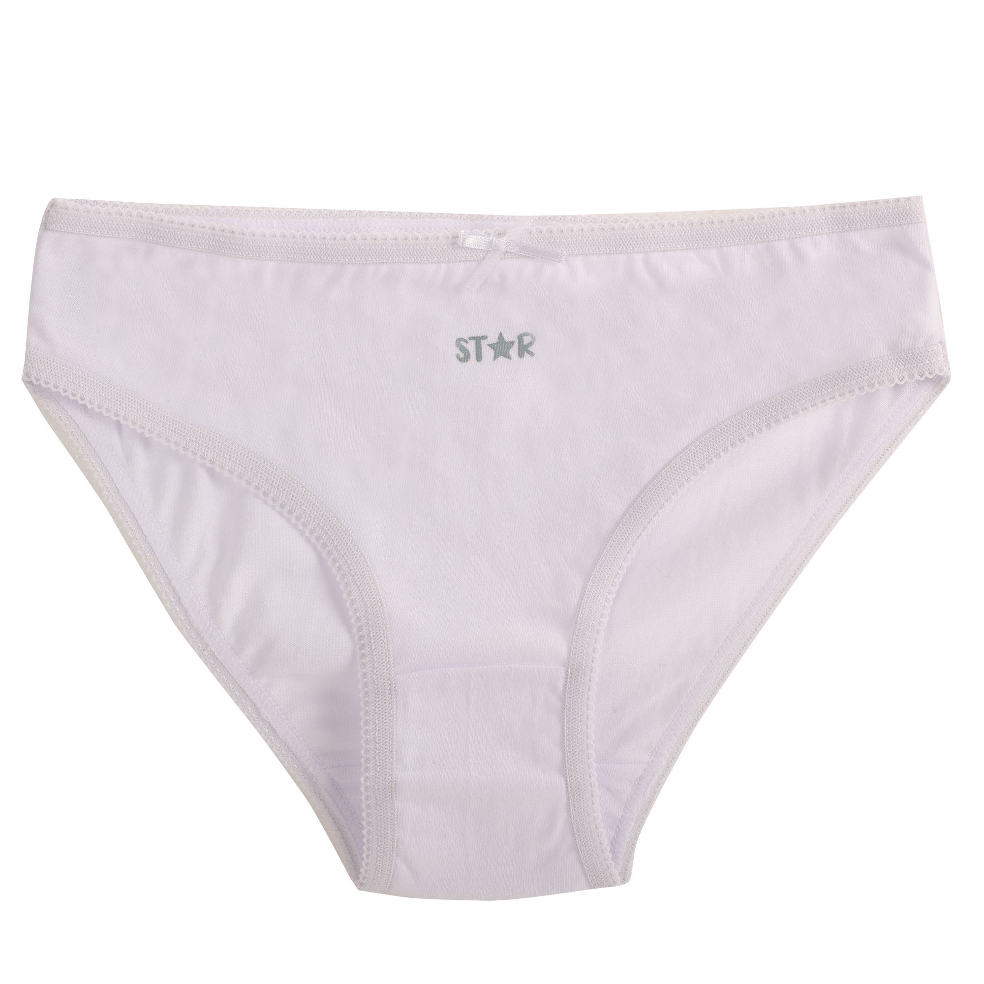 Lili Marelle lot 5 culottes coton bleu foncé fille enfant