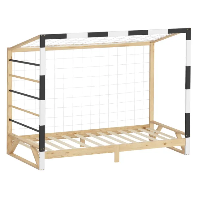 ECD Germany lit enfant but de foot pin 90x200 avec sommier