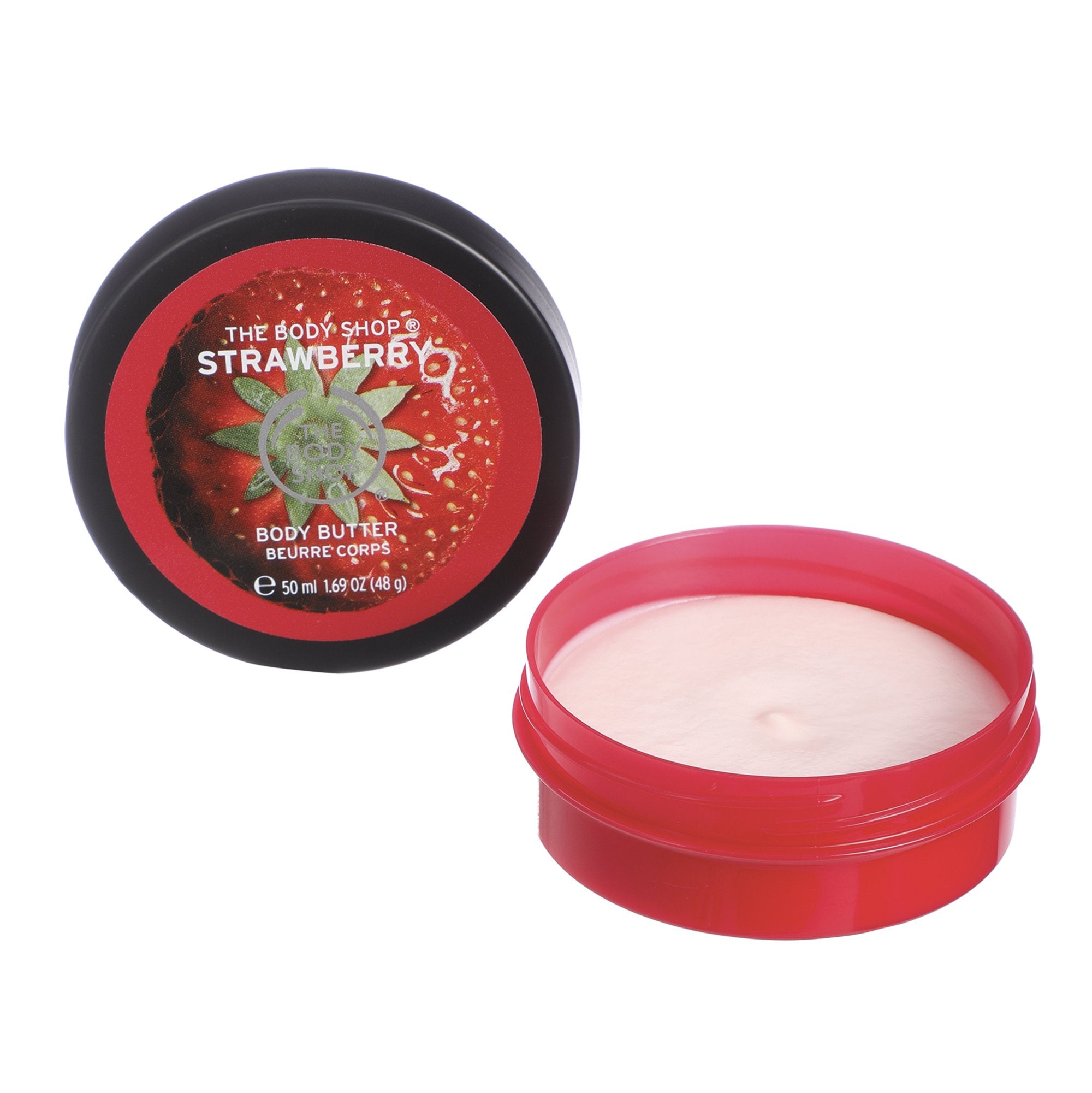 The Body Shop Beurre corporel framboise soin hydratant 48h