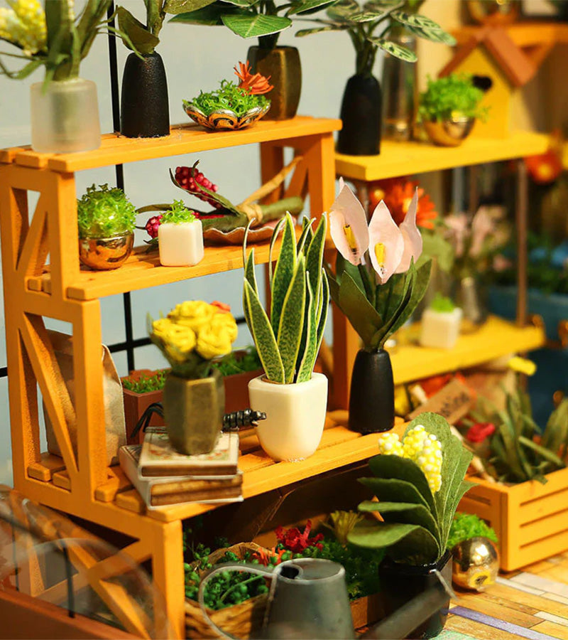 L'avant gardiste DIY Kit maison miniature Cathy's flower house