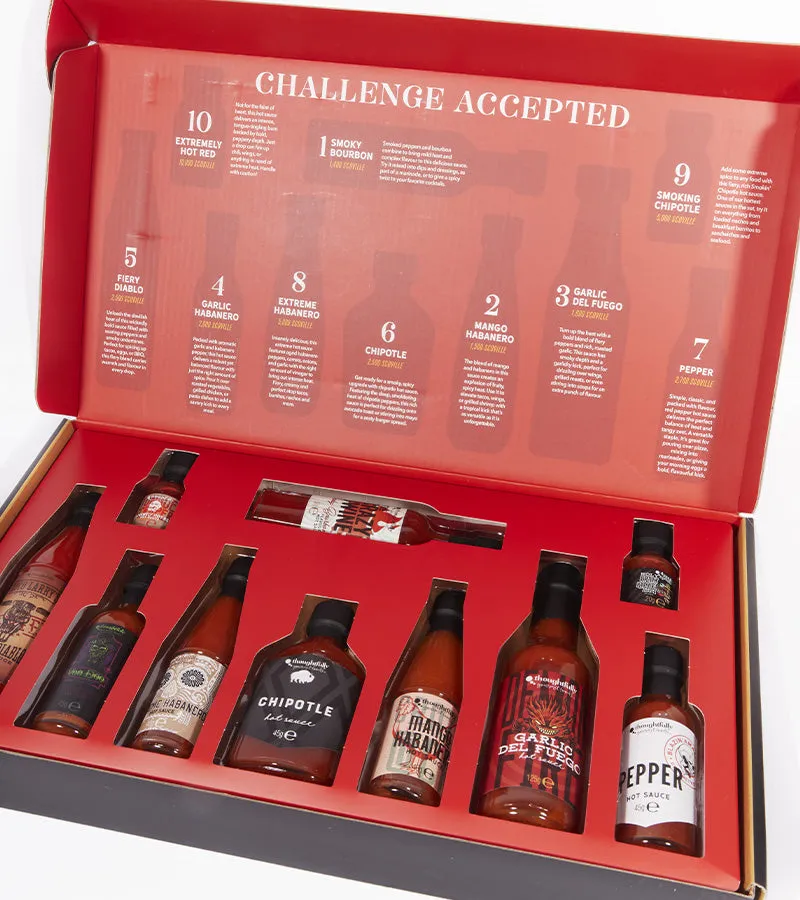L'avant gardiste L'épicerie coffret 10 sauces pimentées