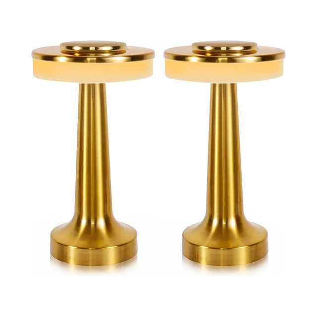 Red Deco Chicglow H21cm lampe sans fil gold lot de 2