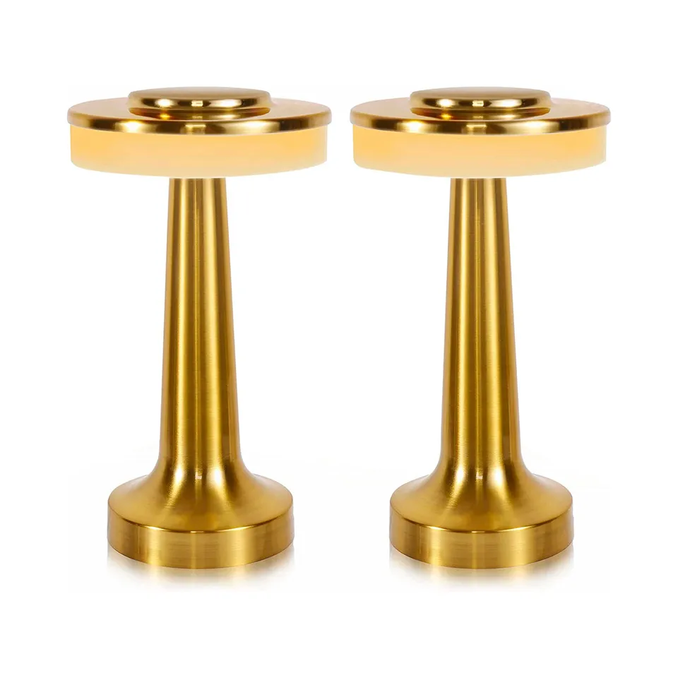 Red Deco Chicglow H21cm lampe sans fil gold lot de 2