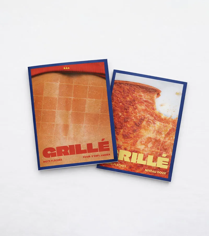 Grillé mots-fléchés livre jeux Chaud