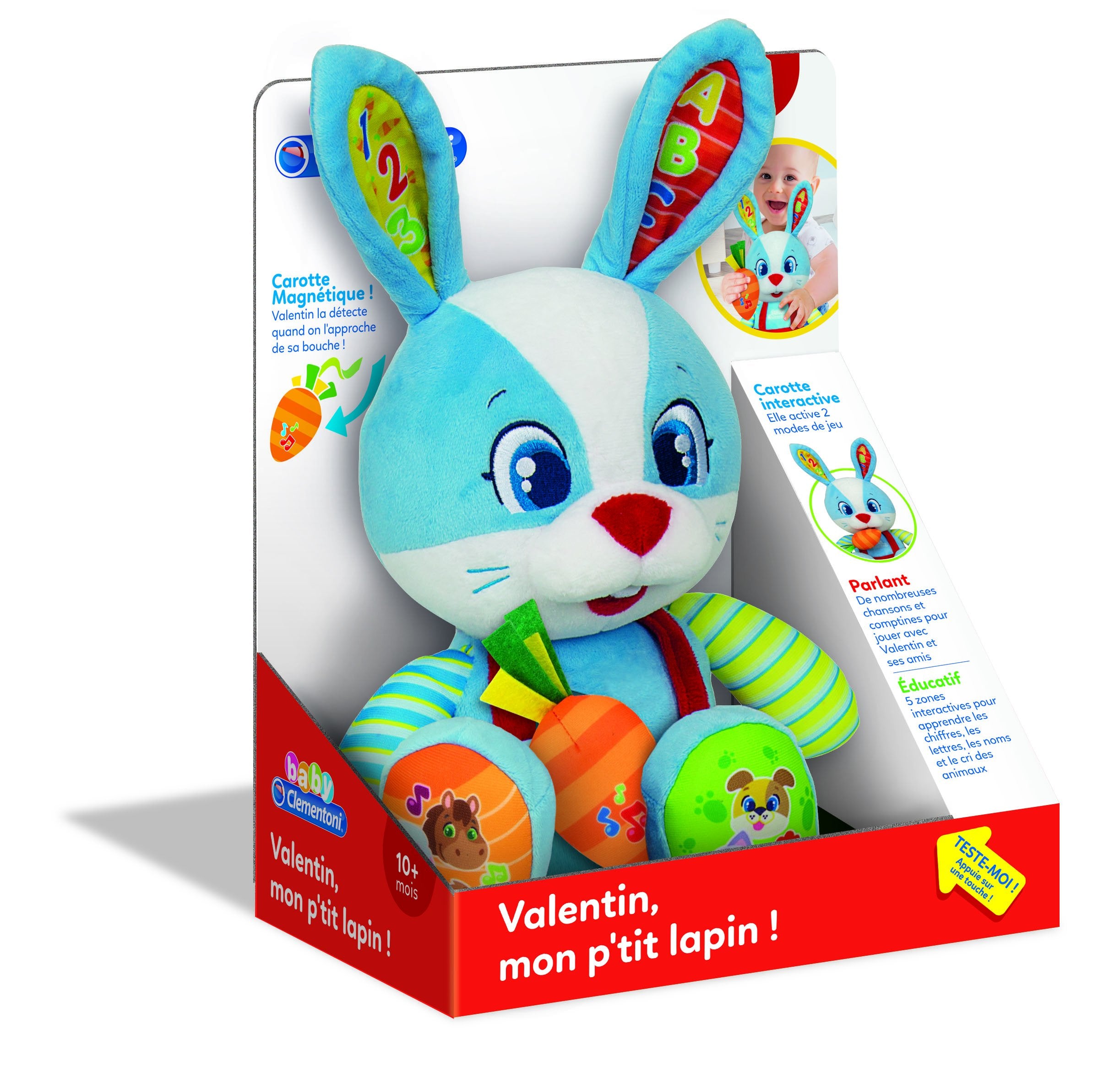 Valentin Mon Petit Lapin peluche bébé 0-24 mois