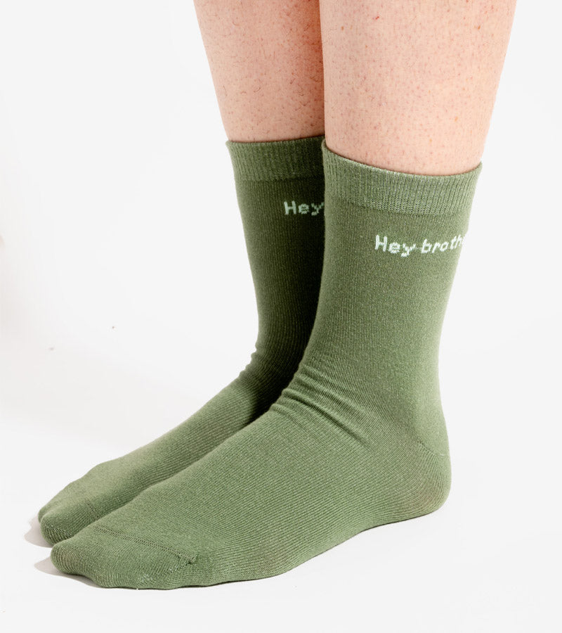 L'avant gardiste Hey Brother chaussettes homme fantaisie coton