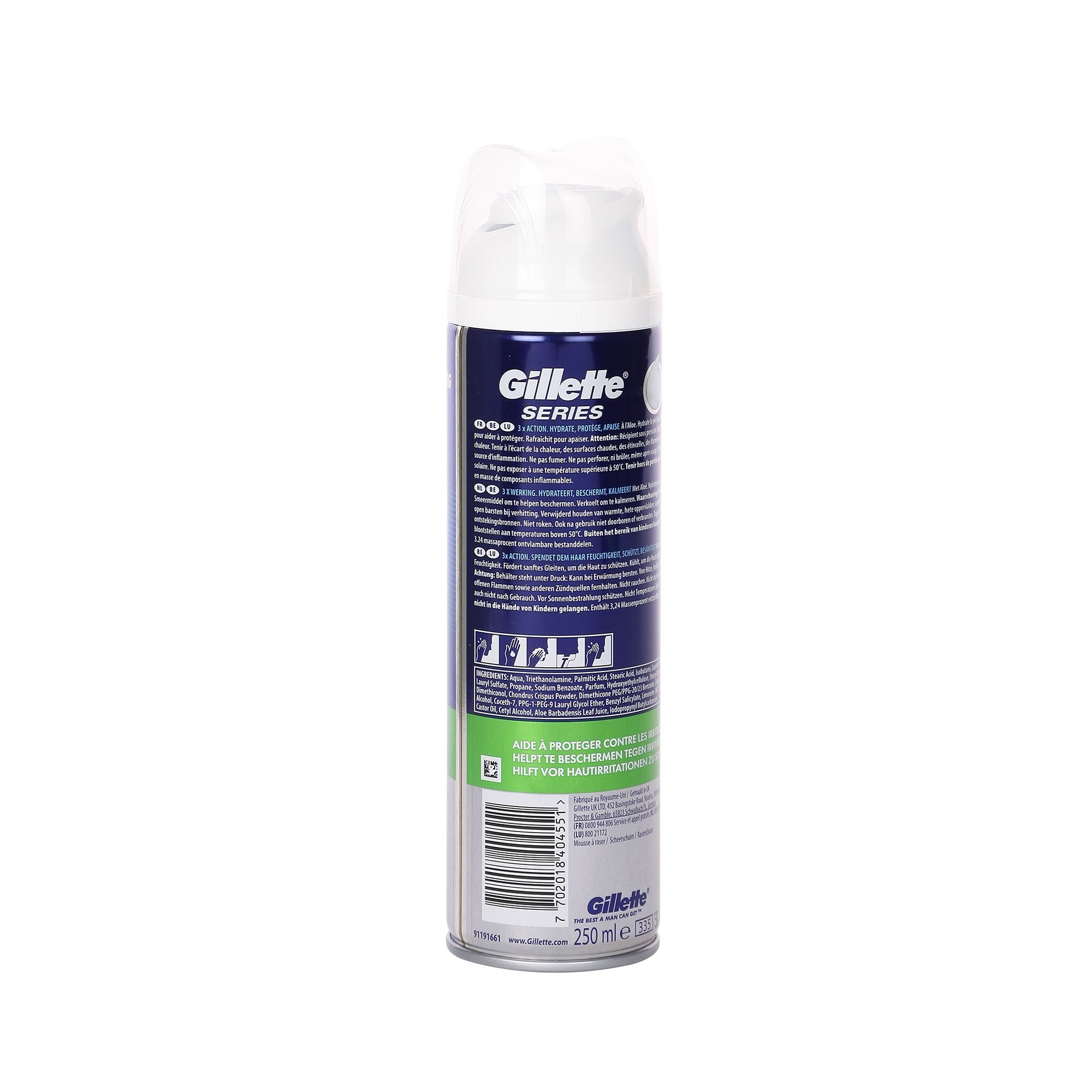 Stokomani mousse à raser protection peau sensible homme
