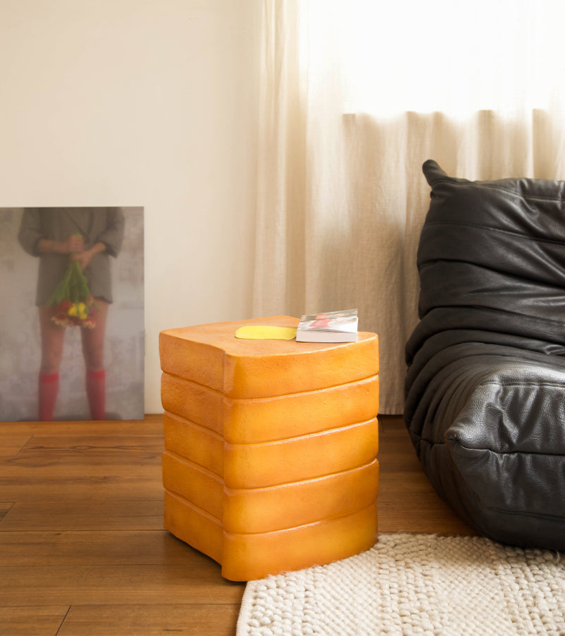 L'avant gardiste Design Tabouret toast assise déco pain