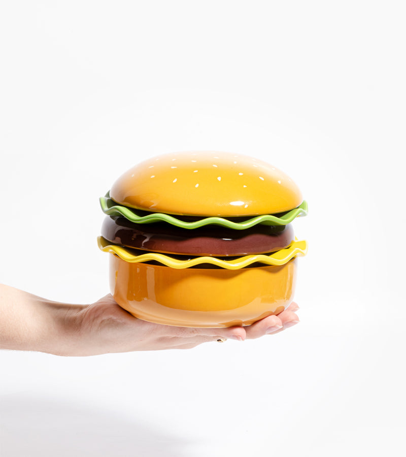 L'avant gardiste Vaisselle Set plats Hamburger apéro brunch stylé