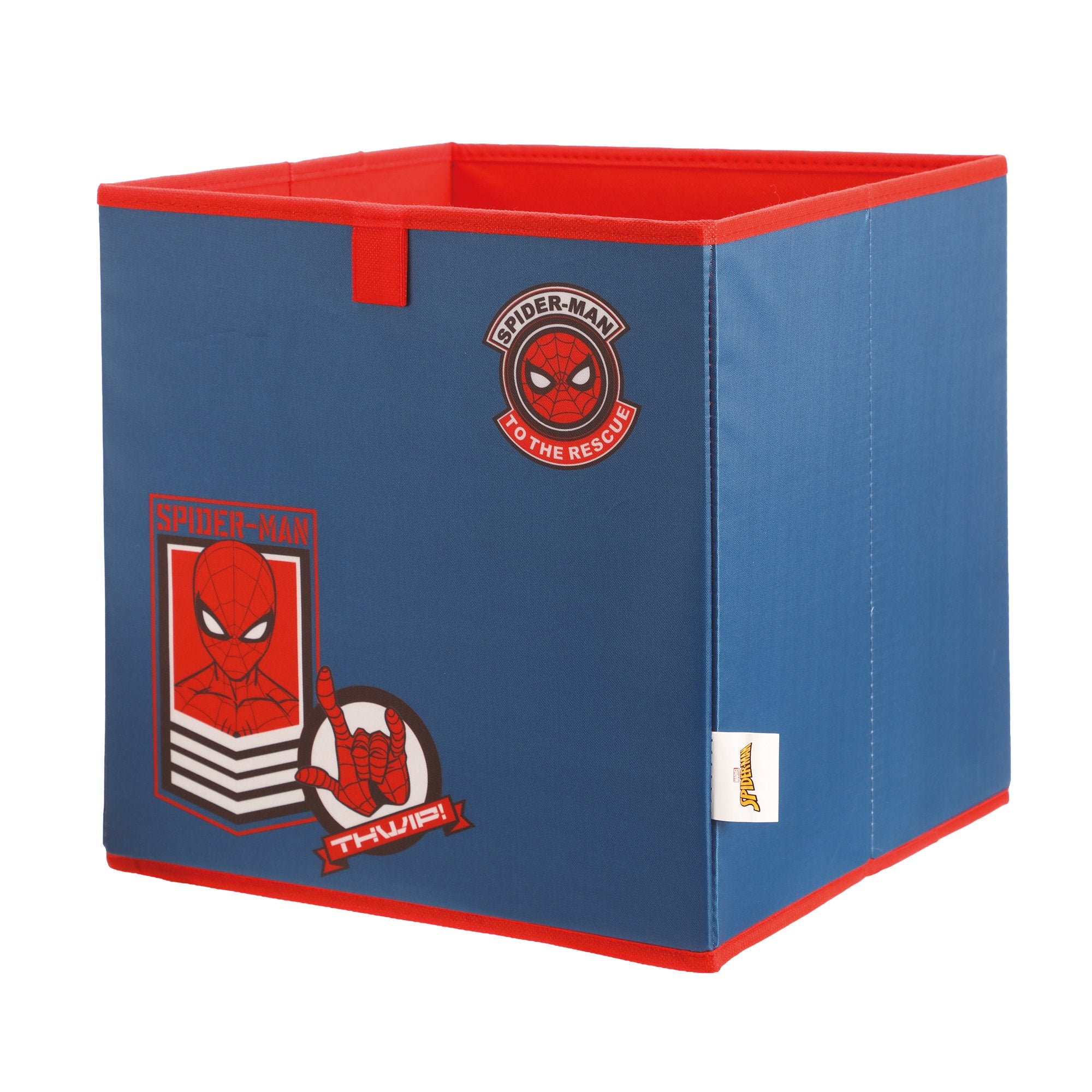 Stokomani Maison lot 2 boîtes rangement Spiderman 30 cm