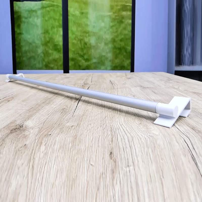 Shop-Story Maison Curtain Rail Tringle Rideau Extensible 60-105 cm