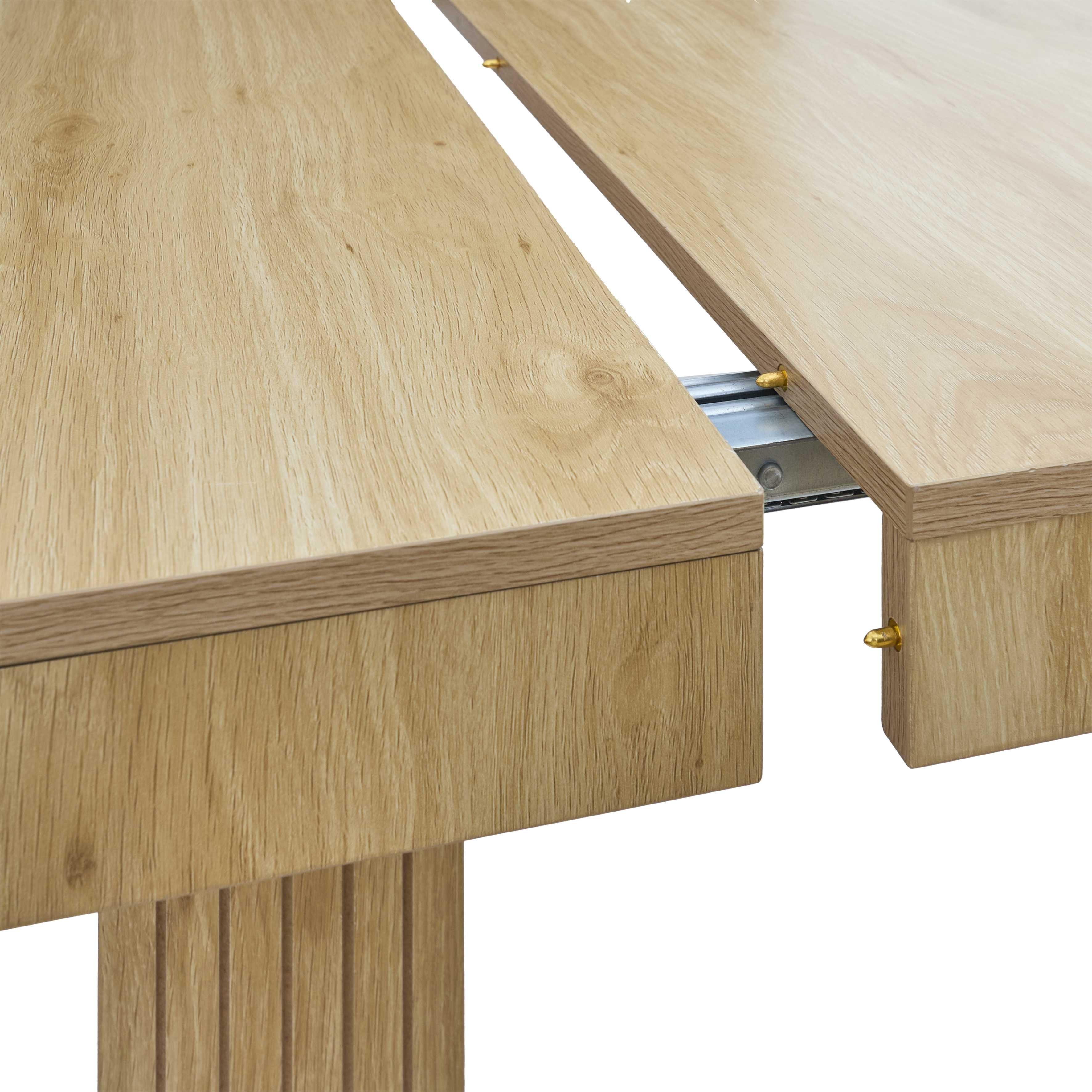 Stokomani Maison Klaus console table extensible 235 cm 4 plateaux