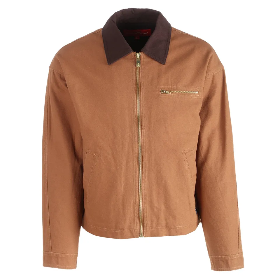 Stokomani Mode veste Canvas marron homme XS-XL