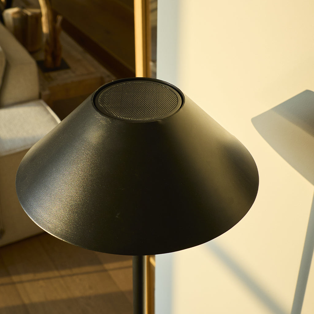Red Deco Nerio Tall H150cm lampadaire solaire alu télécommande