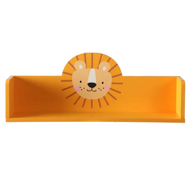 Stokomani Maison Étagère murale enfant orange renard