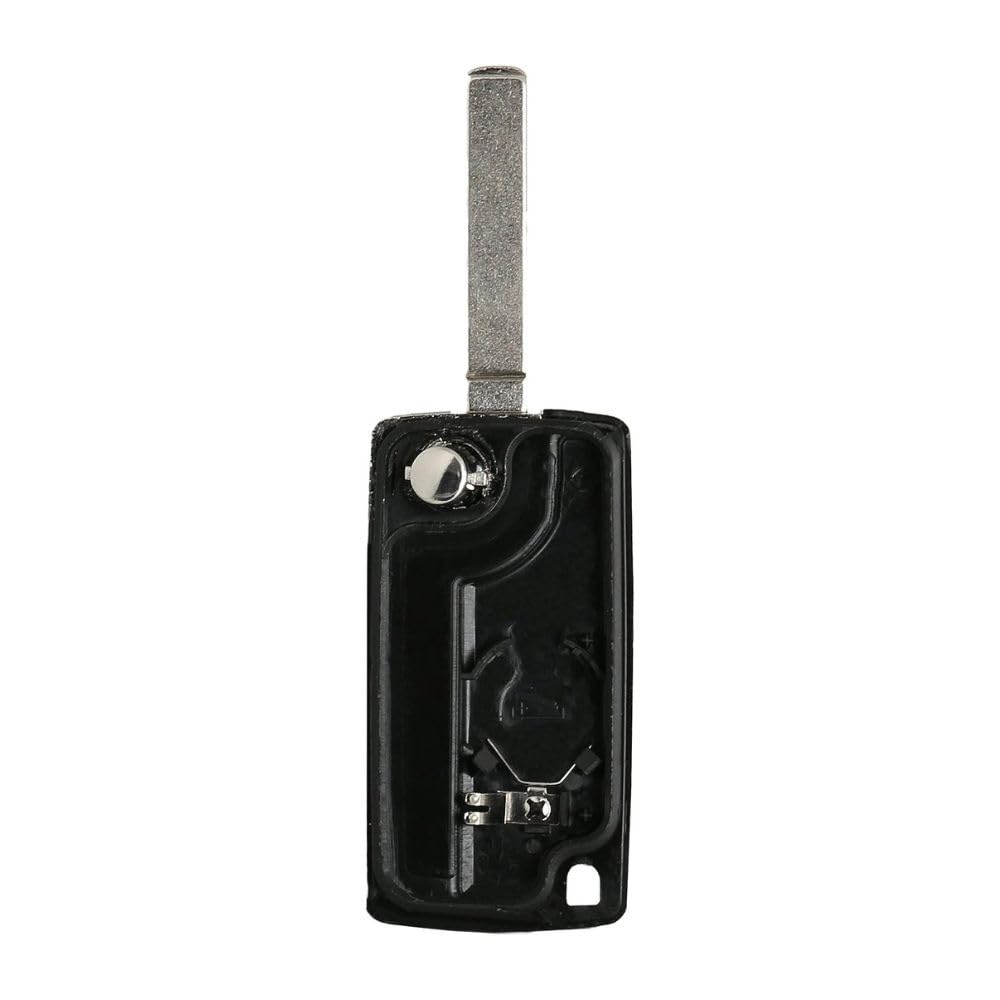 Shop-Story coque clé rabattable 2 boutons Peugeot Citroën