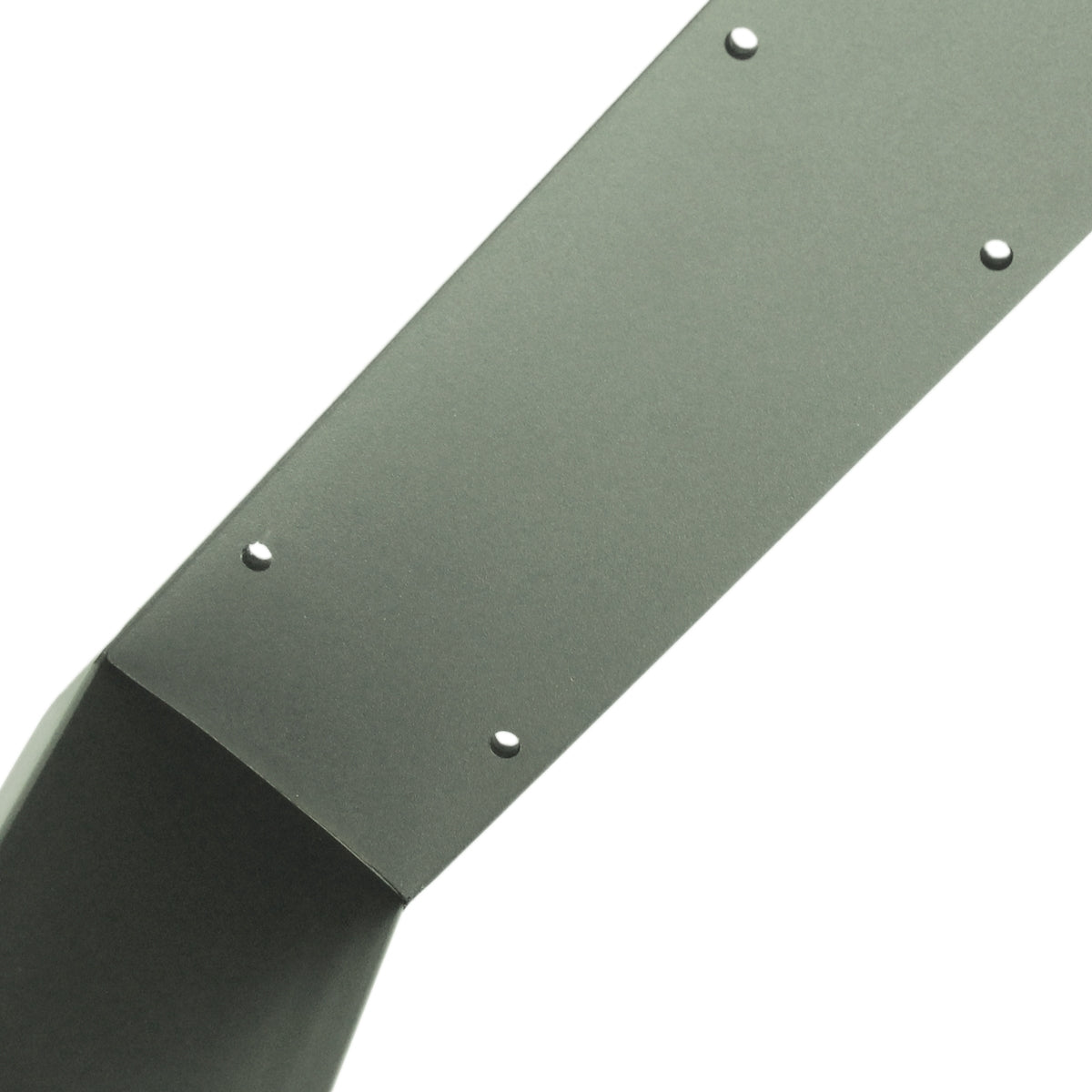 ECD Germany Möbel pied table acier gris U 60x72 cm lot 2 200 kg