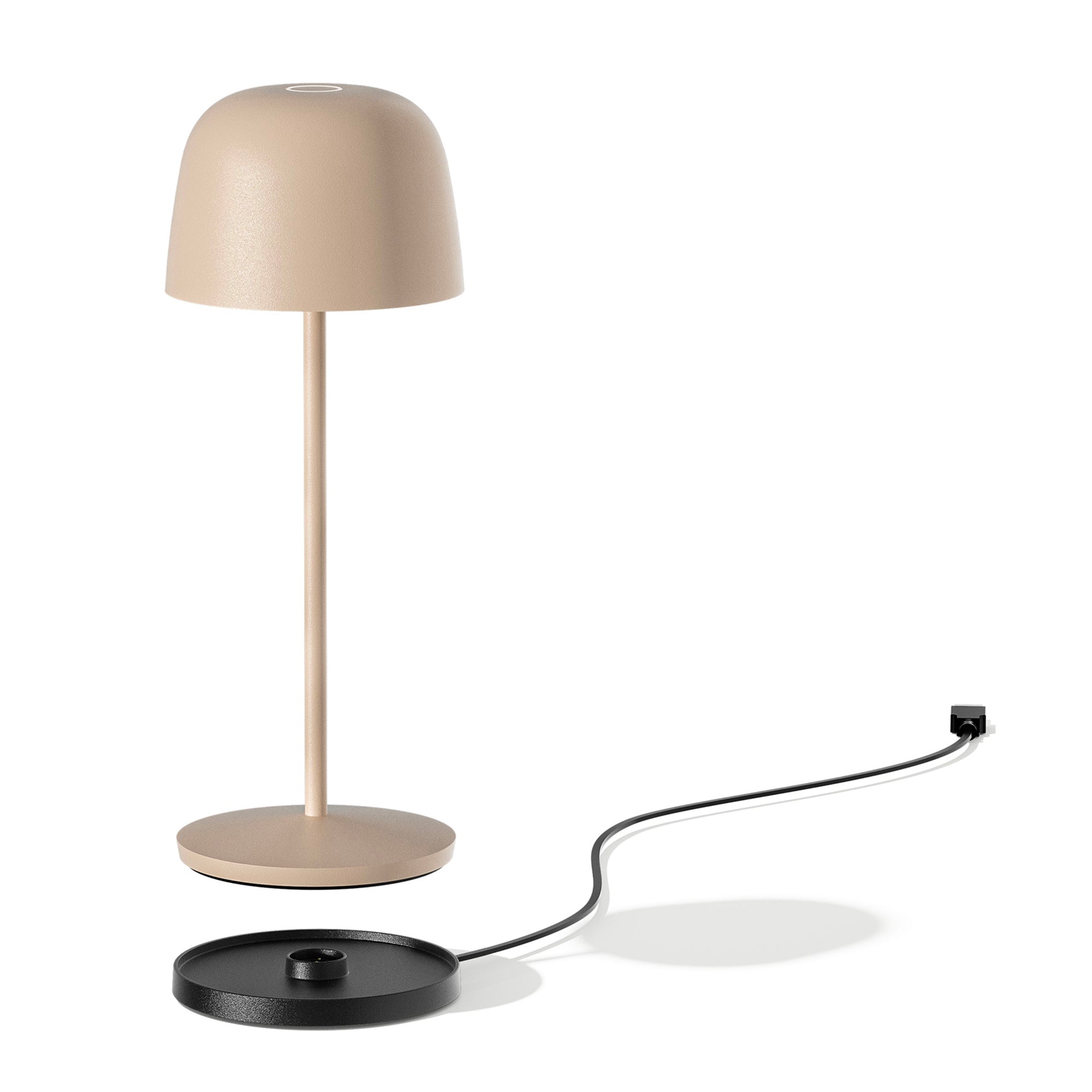 Red Deco Sophia Cream lampe de table sans fil beige LED H28cm