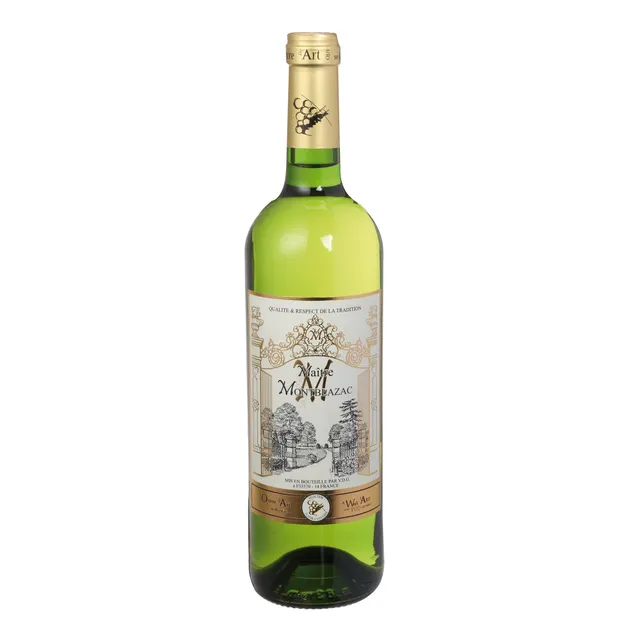 Maître Montblazac vin blanc 11% sulfites
