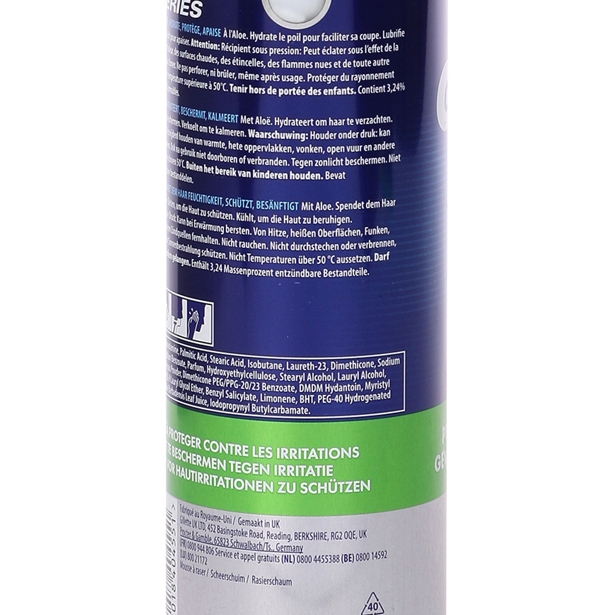 Stokomani mousse à raser protection peau sensible homme