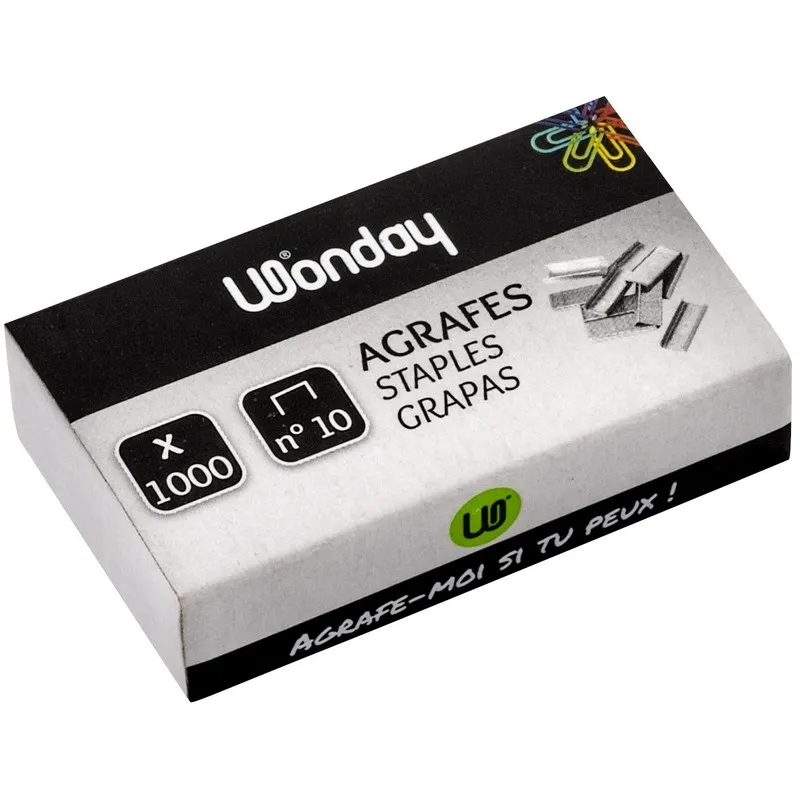 Safe Tool Fournitures de bureau agrafes n°10 boîte x1000