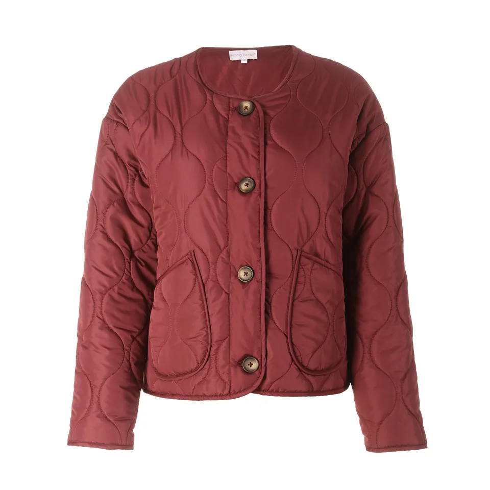 Stokomani Mode Veste matelassée rouge taille L