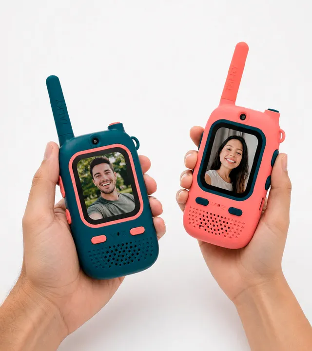 Talkie-walkie vidéo jouet enfant aventure plein air