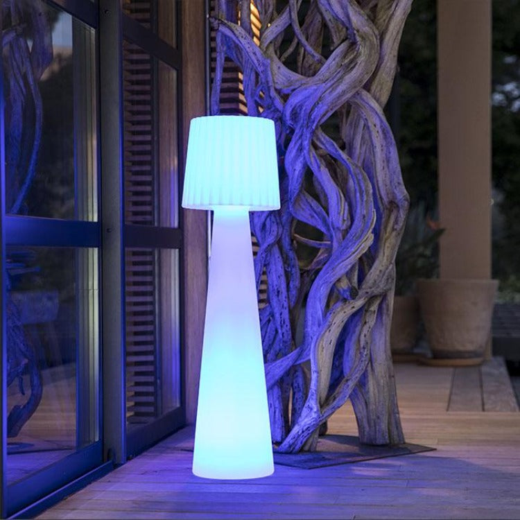 Red Deco Lady lampadaire sans fil LED H110cm multicolore