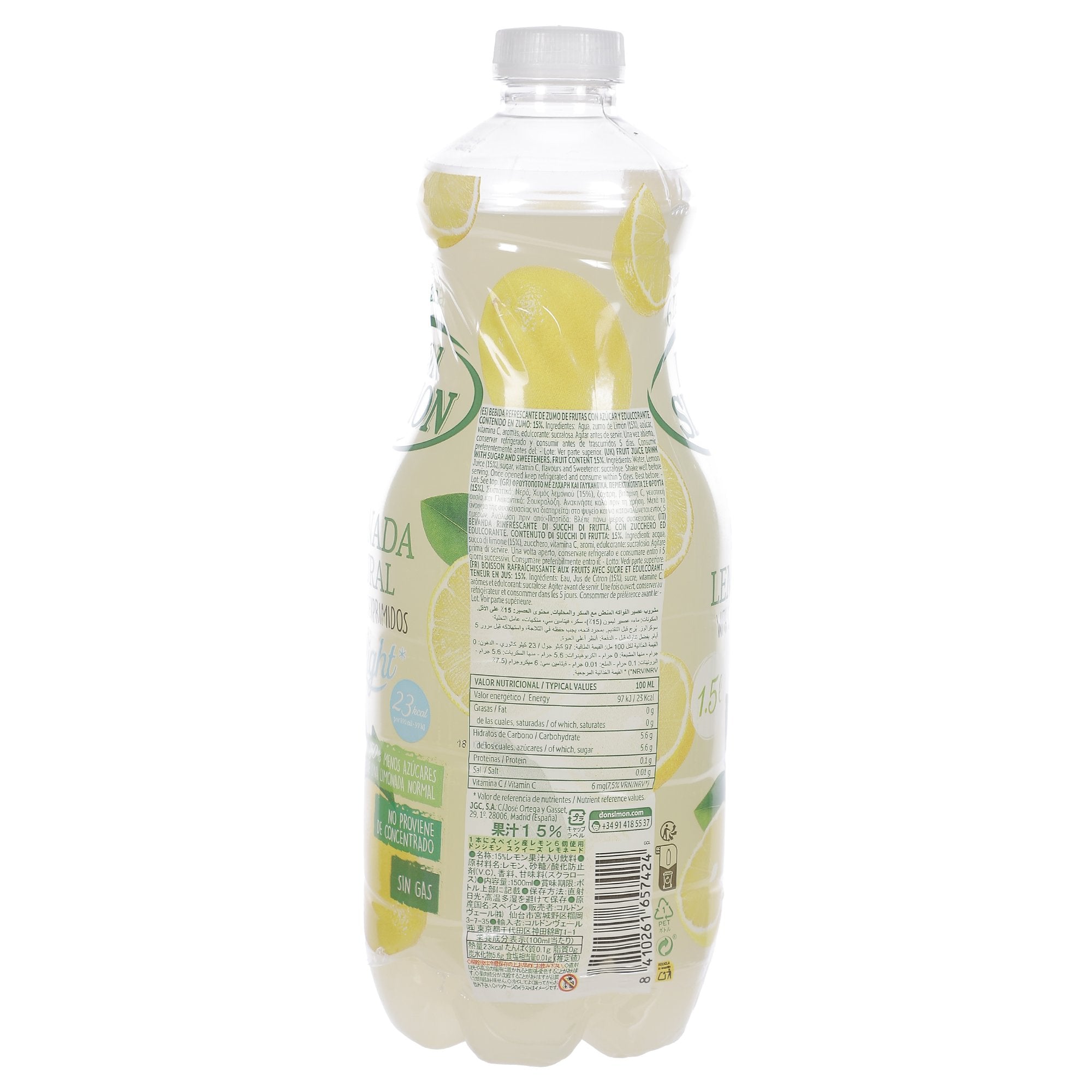 Stokomani citronnade light boisson citron sans sucre