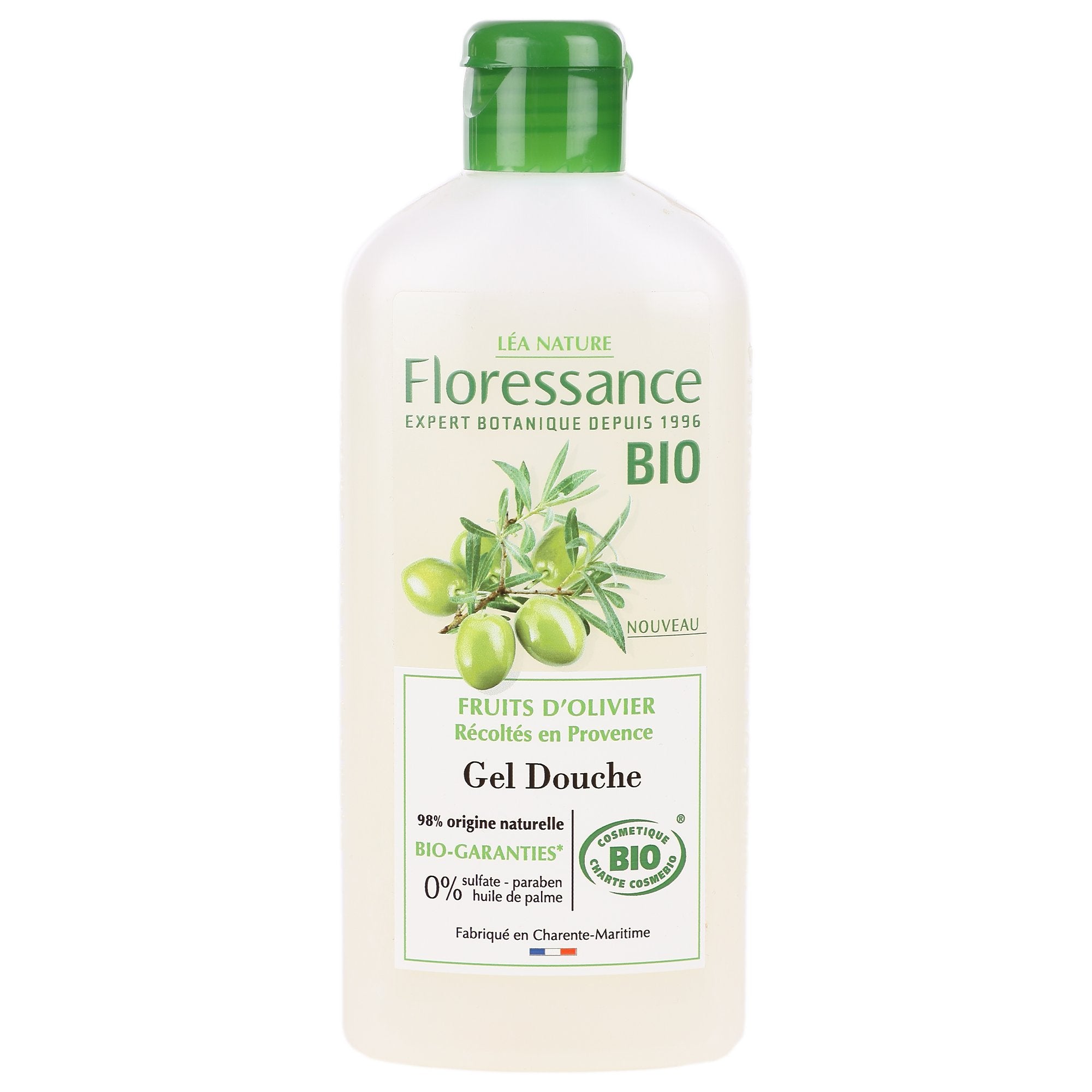 Stokomani Beauté gel douche fruits olivier parfum fleuri
