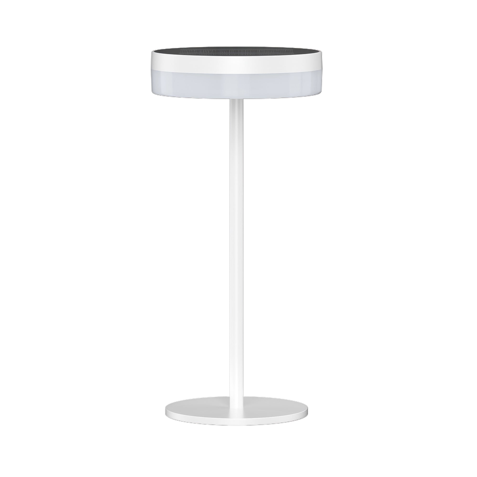 Red Deco Vivia Mini lampe de table solaire blanc dimmable 27 cm