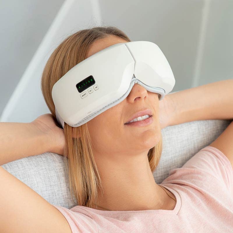 Shop-Story Bien-être Eyesky masseur yeux chauffant bluetooth gris