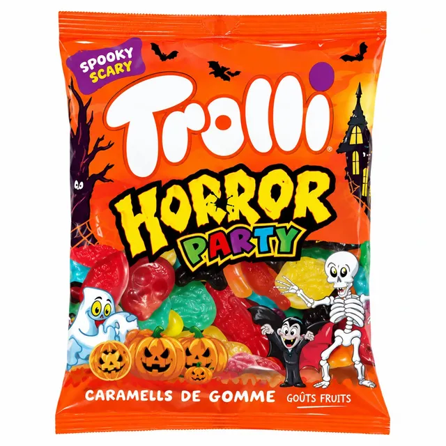 Trolli Horror Party bonbons Halloween à partager
