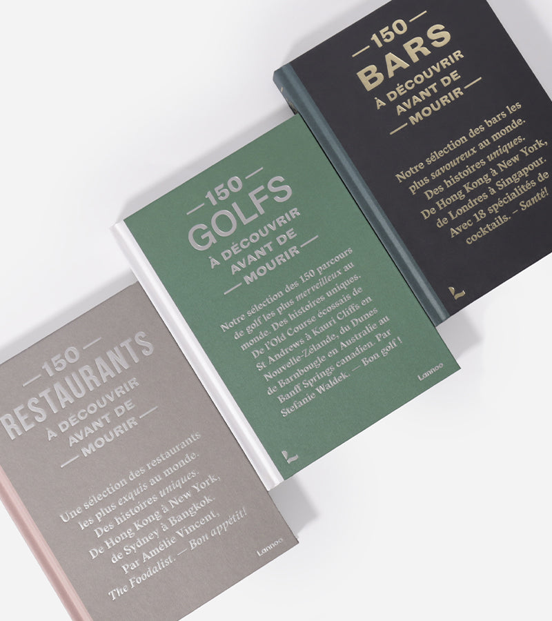 150 Golfs à découvrir avant de mourir livre golf voyage