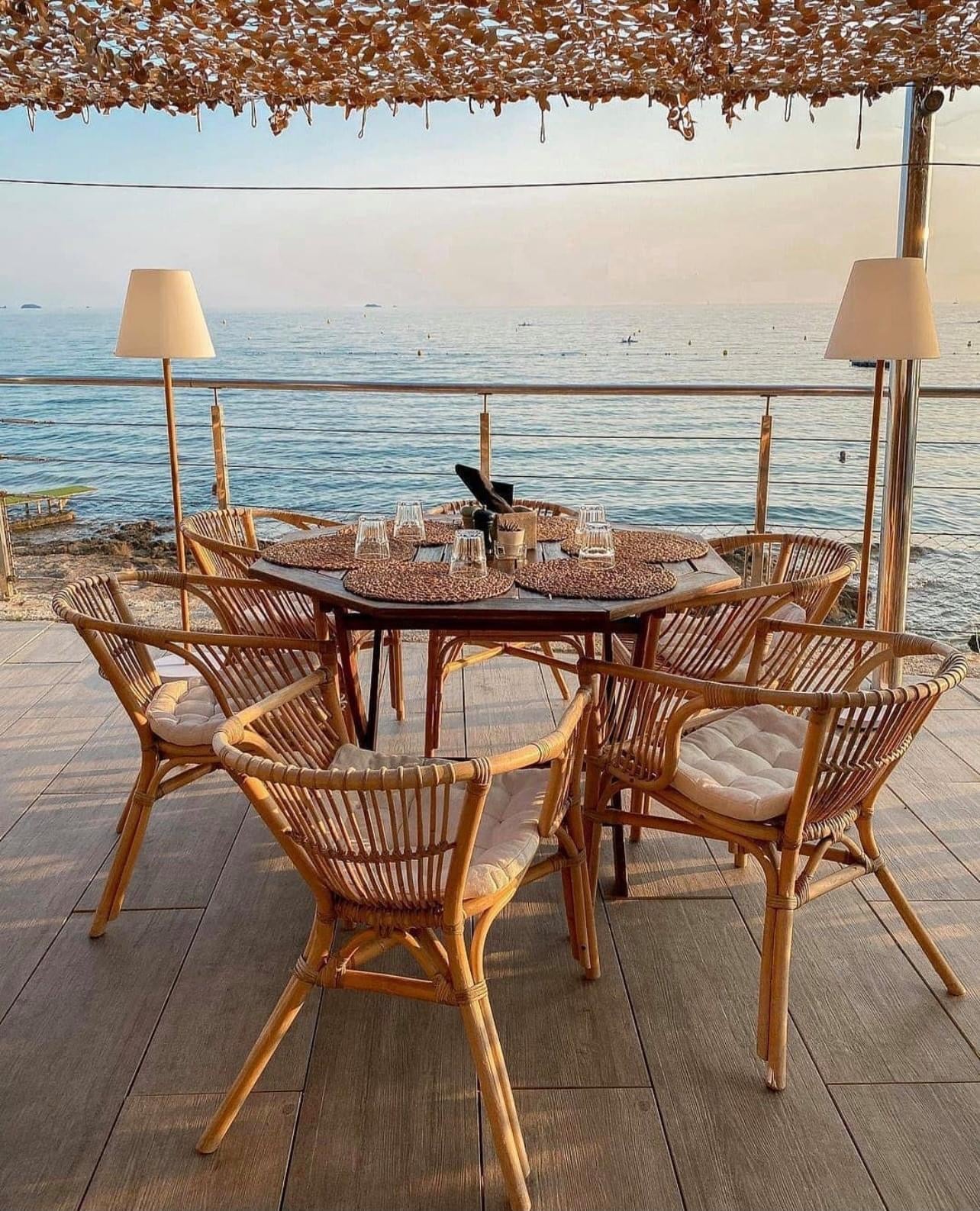 Red Deco Standy Wood Solar lampadaire solaire bois H150cm