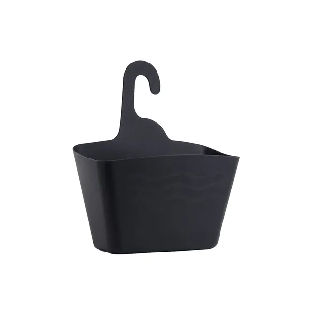 Stokomani Maison Panier suspendu polypropylène Noir