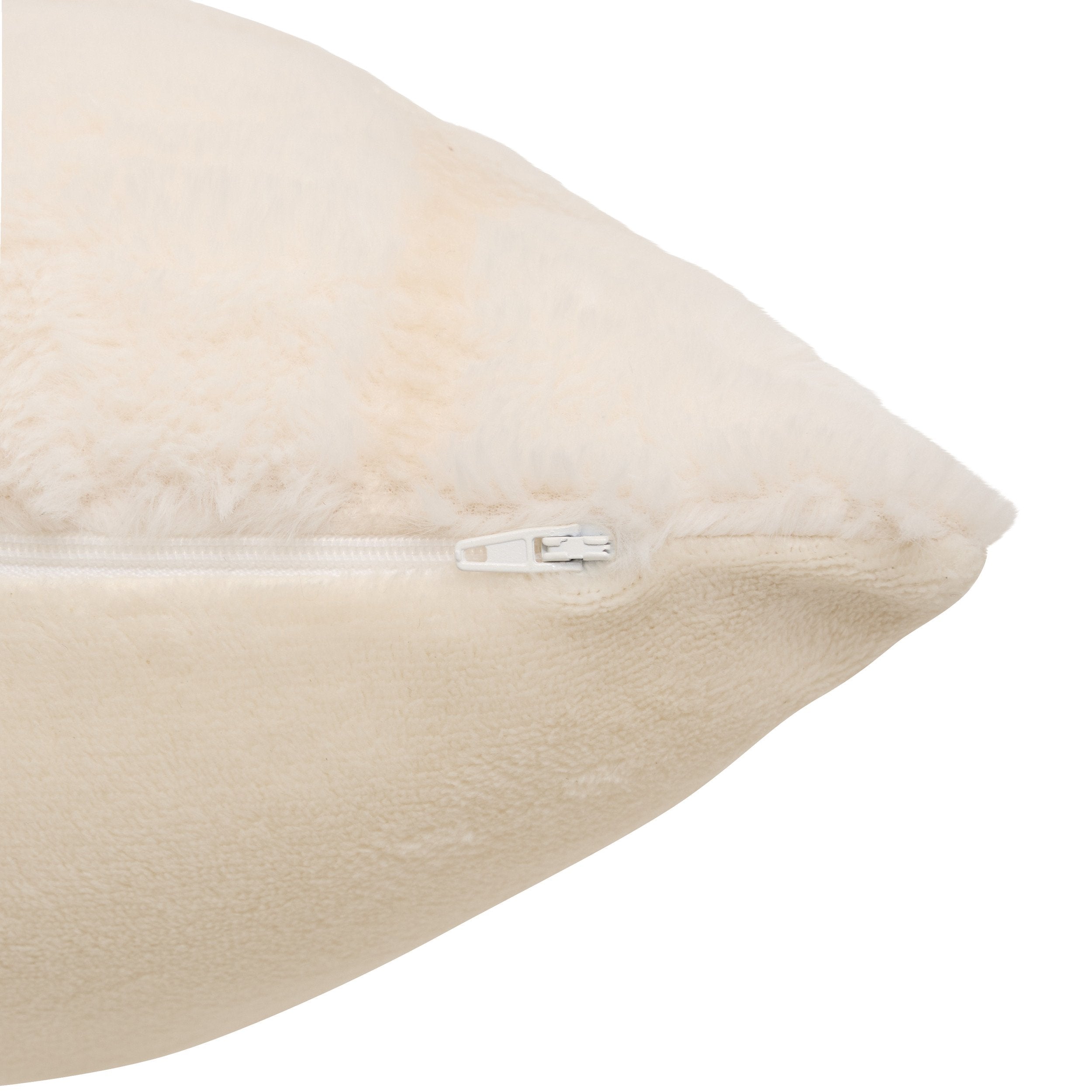 Stokomani coussin en fourrure 40x40 cm doux