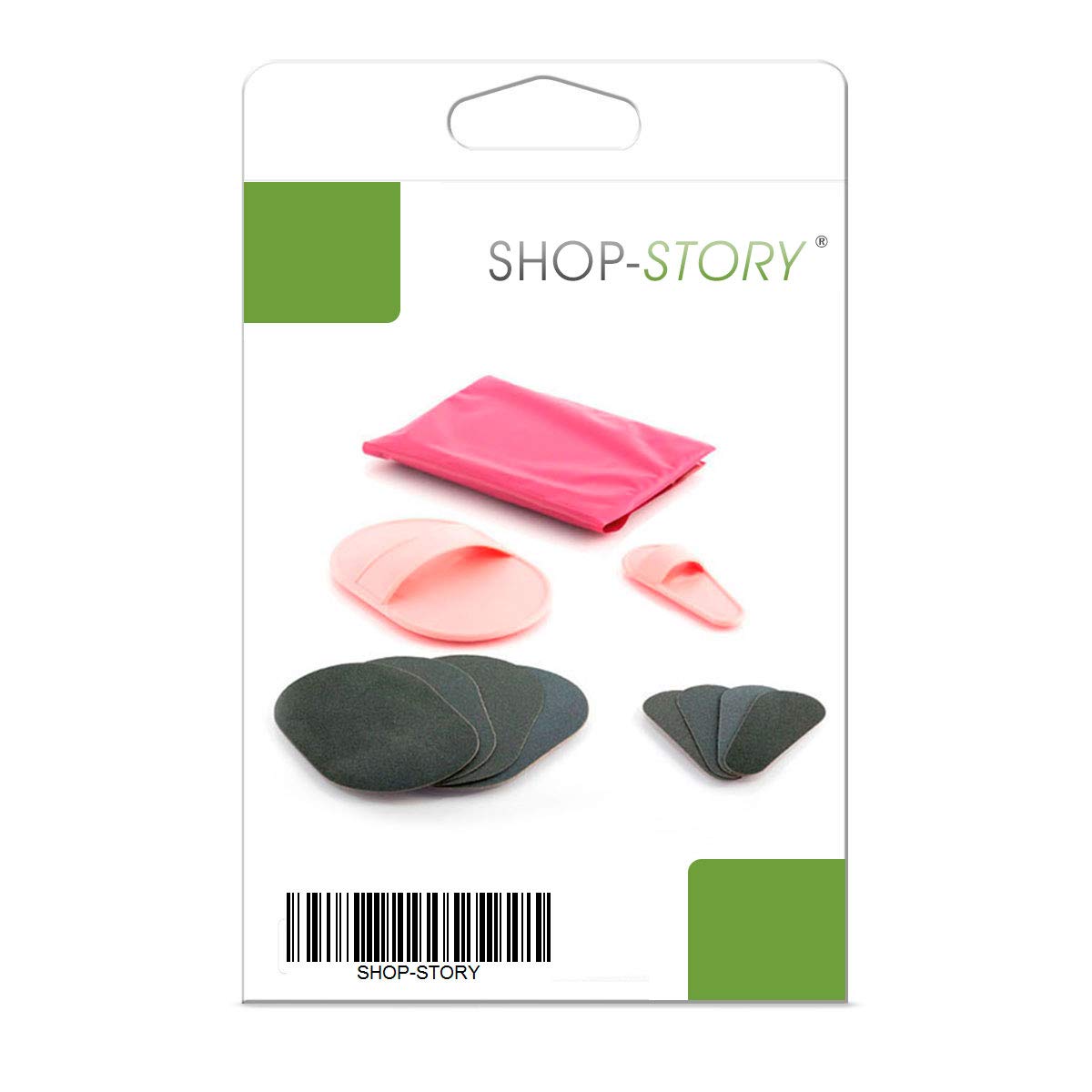 Shop-Story Bien-être kit gants dépilatoires exfoliants 10 pièces