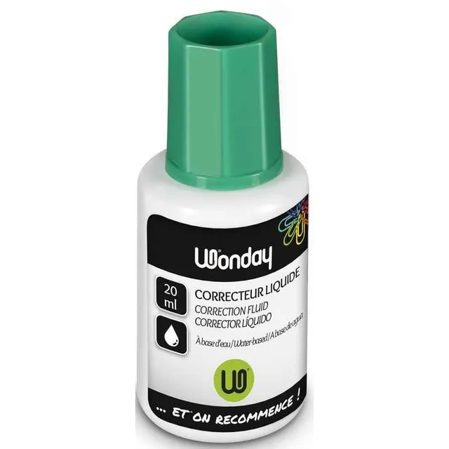 Safe Tool flacon correcteur 20 ml base d’eau blanc