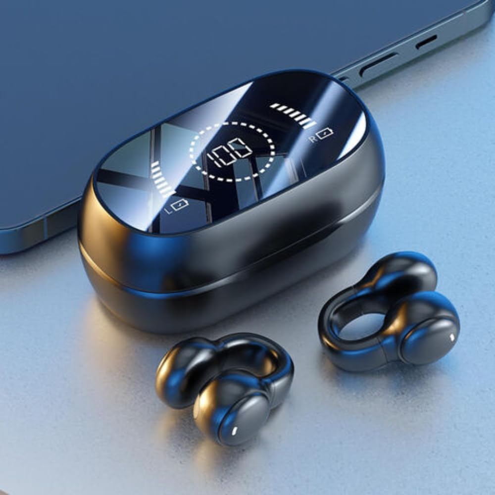 Shop-Story Headfit_N écouteurs clip d'oreille Bluetooth 5.3 noir