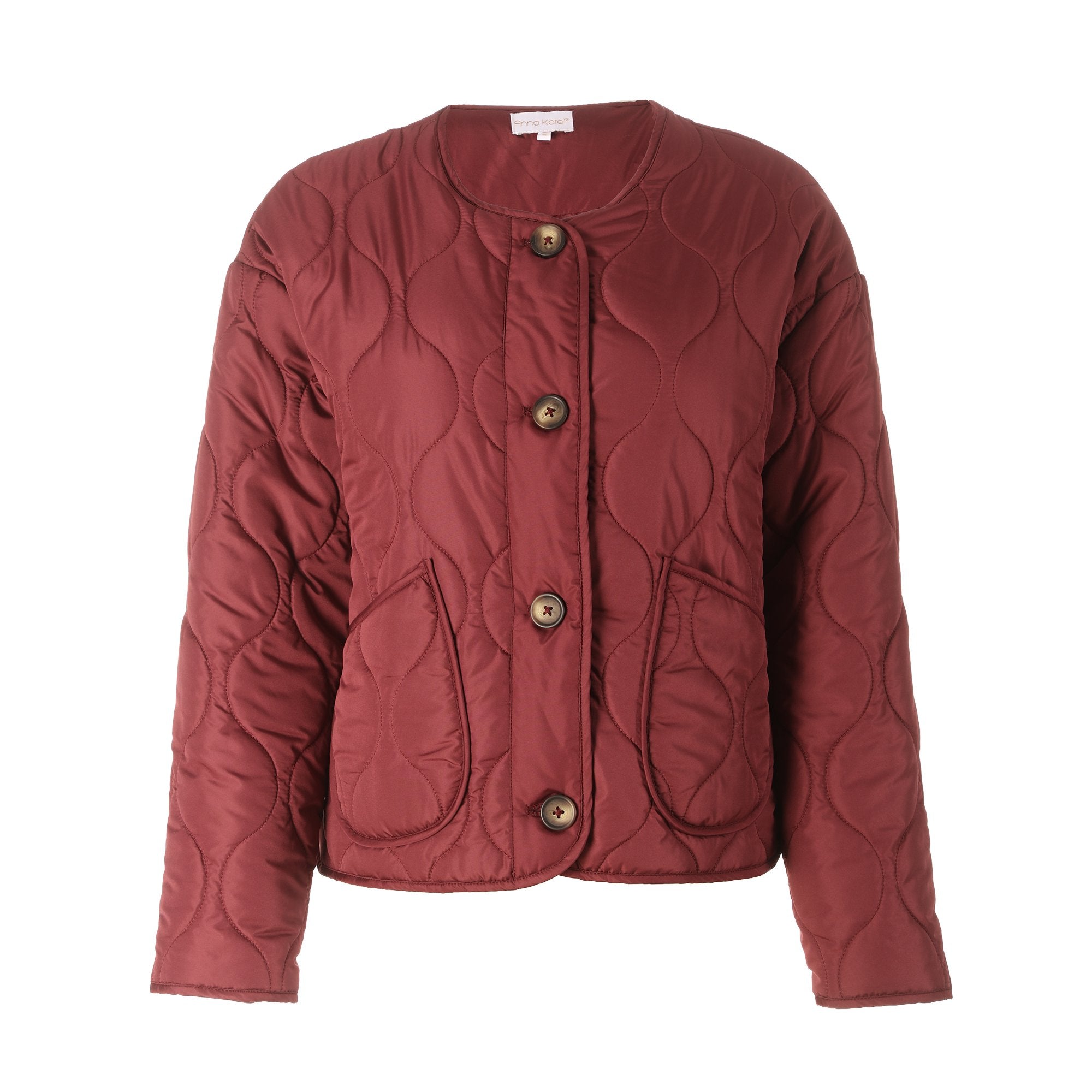 Stokomani Mode Veste matelassée rouge taille L