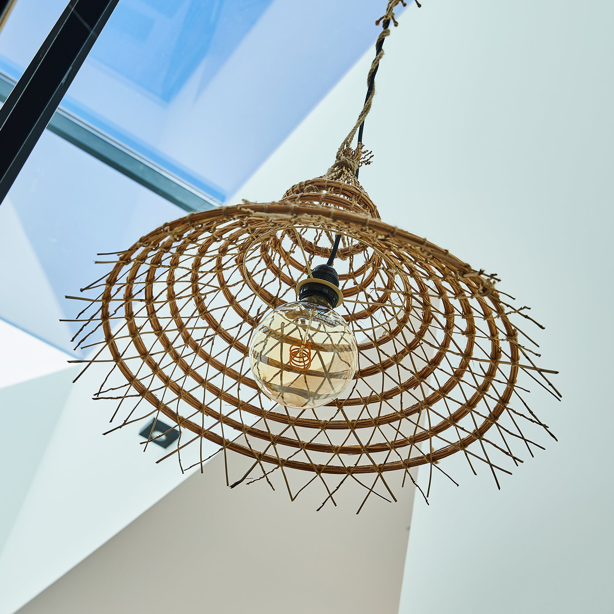 Red Deco Gaia Indoor abat-jour fibre palmier 60 cm E27