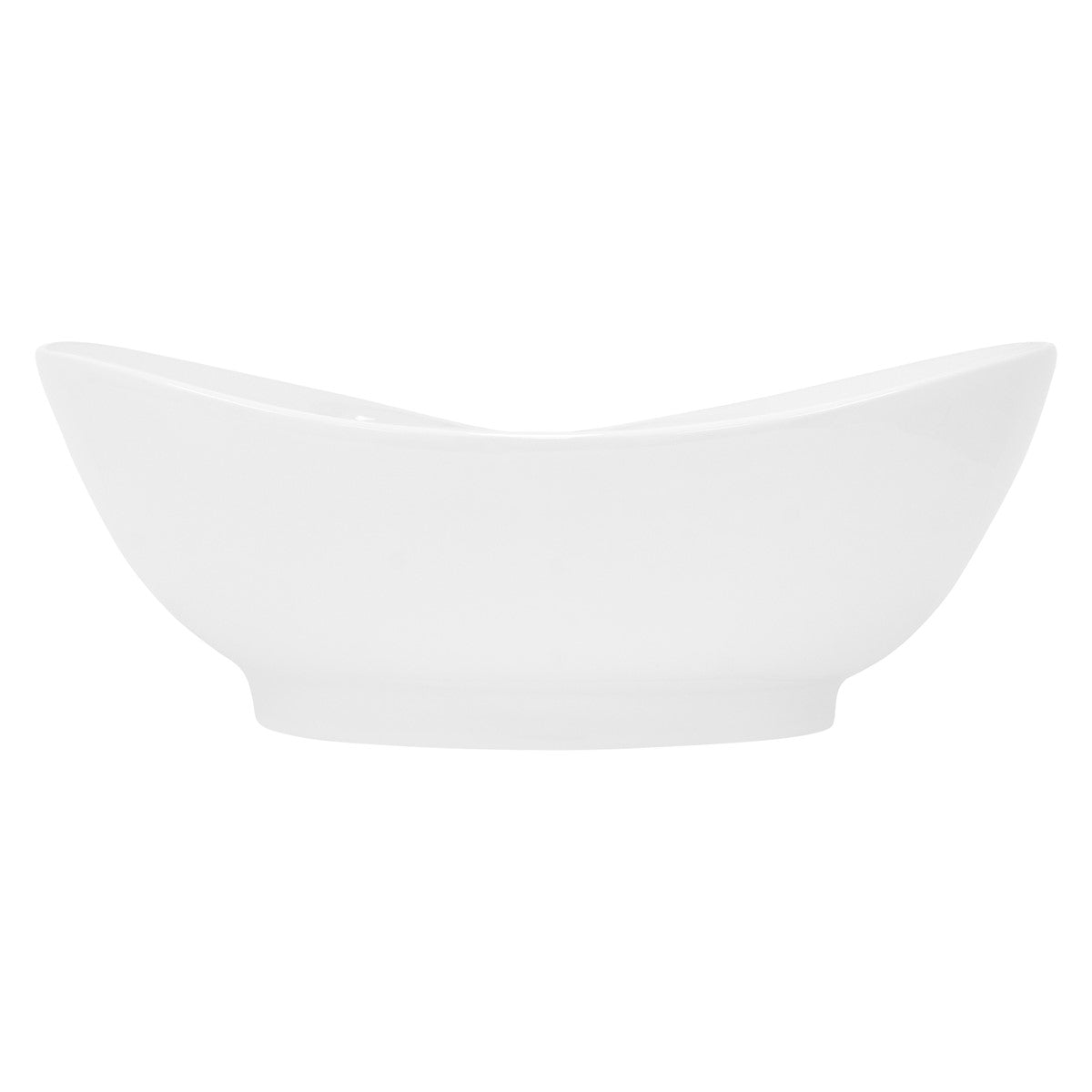 ECD Germany LuxeBath vasque ovale 59 cm noire céramique